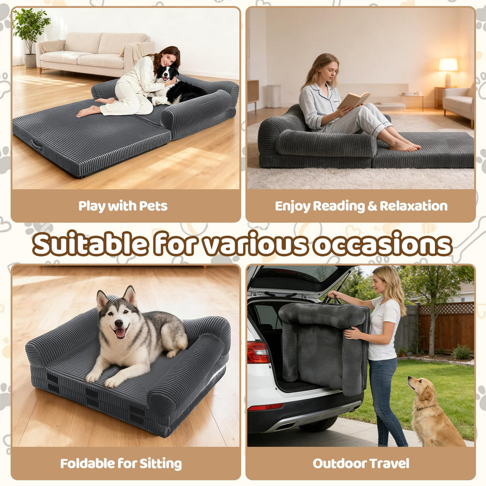Dessports easy-clean cover and machine washable design simplify maintenance