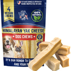 Devil Dog Pet Co Himalayan yak cheese chew pack — long-lasting entertainment for dogs.