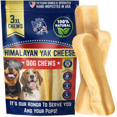 Devil Dog Pet Co Himalayan Yak Cheese Chews packaging shows a multi-pack for long-lasting entertainment.