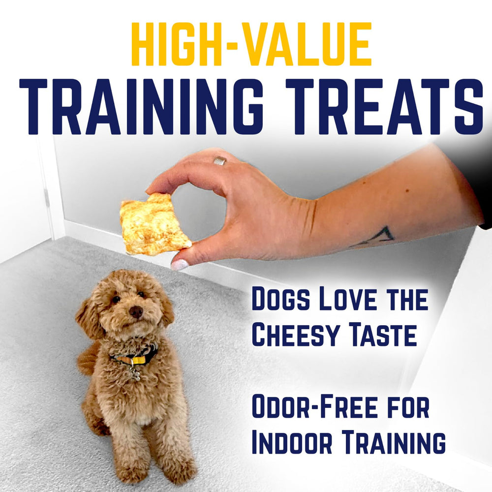 Enrich puzzle feeders with Devil Dog yak cheese puffs.