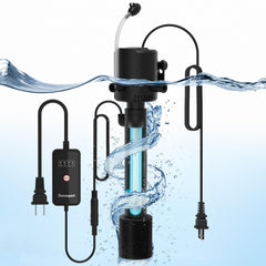 Devopet U-V filter reduces green water for clearer aquarium water