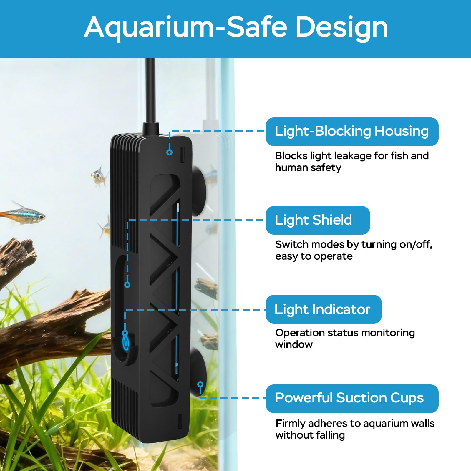 Devopet U-V Light efficient mode with shield open for broader coverage