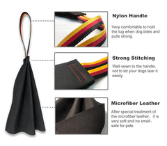 Dewonch bite rag offers durable microfiber-leather surface for repeat sessions
