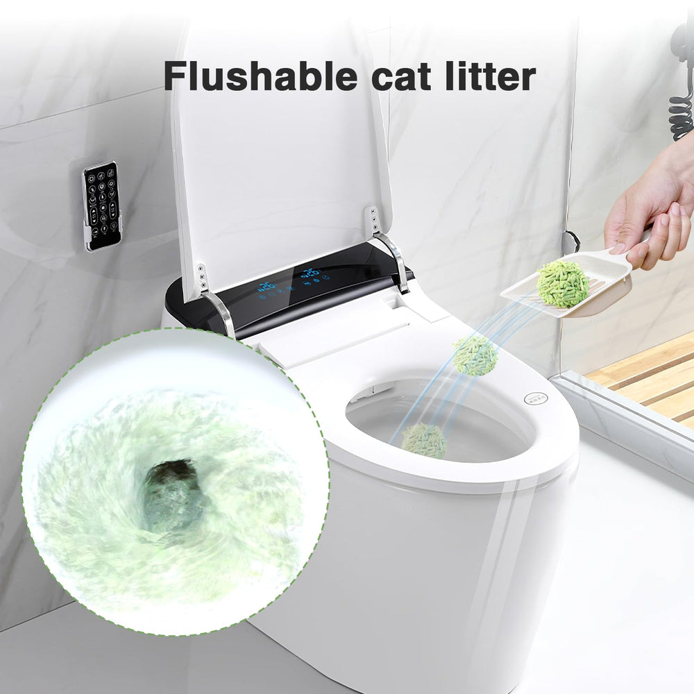 DI BI GRAMAS low-dust formula helps keep air cleaner for you and your cat.