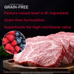 Diamond Naturals grain-free formula with potatoes and antioxidants for vitality and skin health