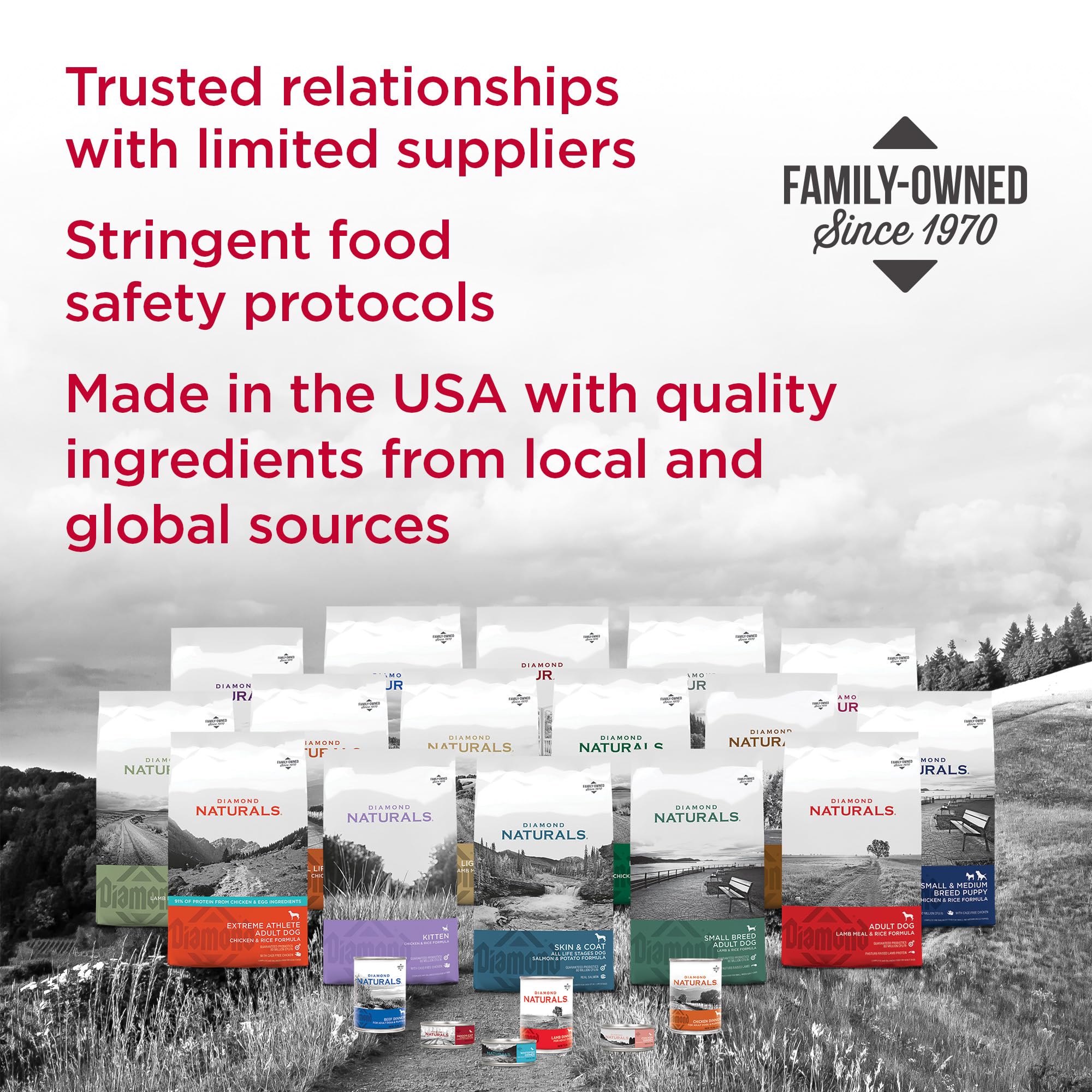 Diamond Naturals Light formula is USA-made with quality ingredients