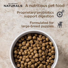 Diamond Naturals pasture-raised lamb as first ingredient promotes flavor and nutrition