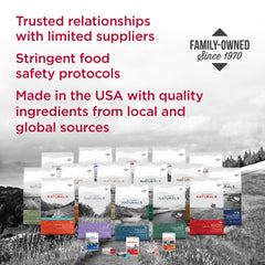Diamond Naturals USA-made ingredients ensure trusted quality.