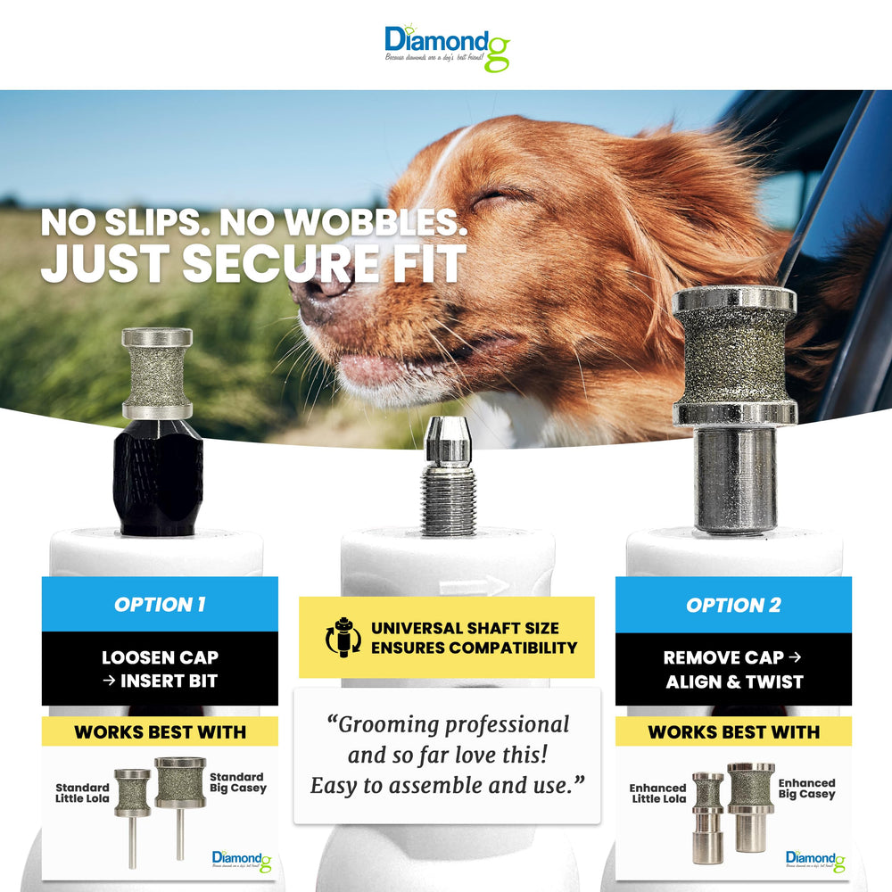 Diamondg low-vibration motor minimizes noise during use