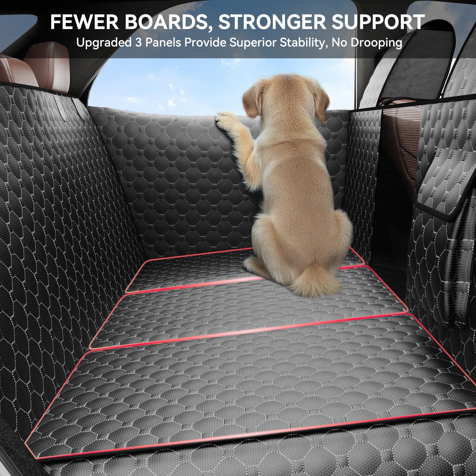 DIAMOOKY hard bottom supports up to 420 pounds for stability