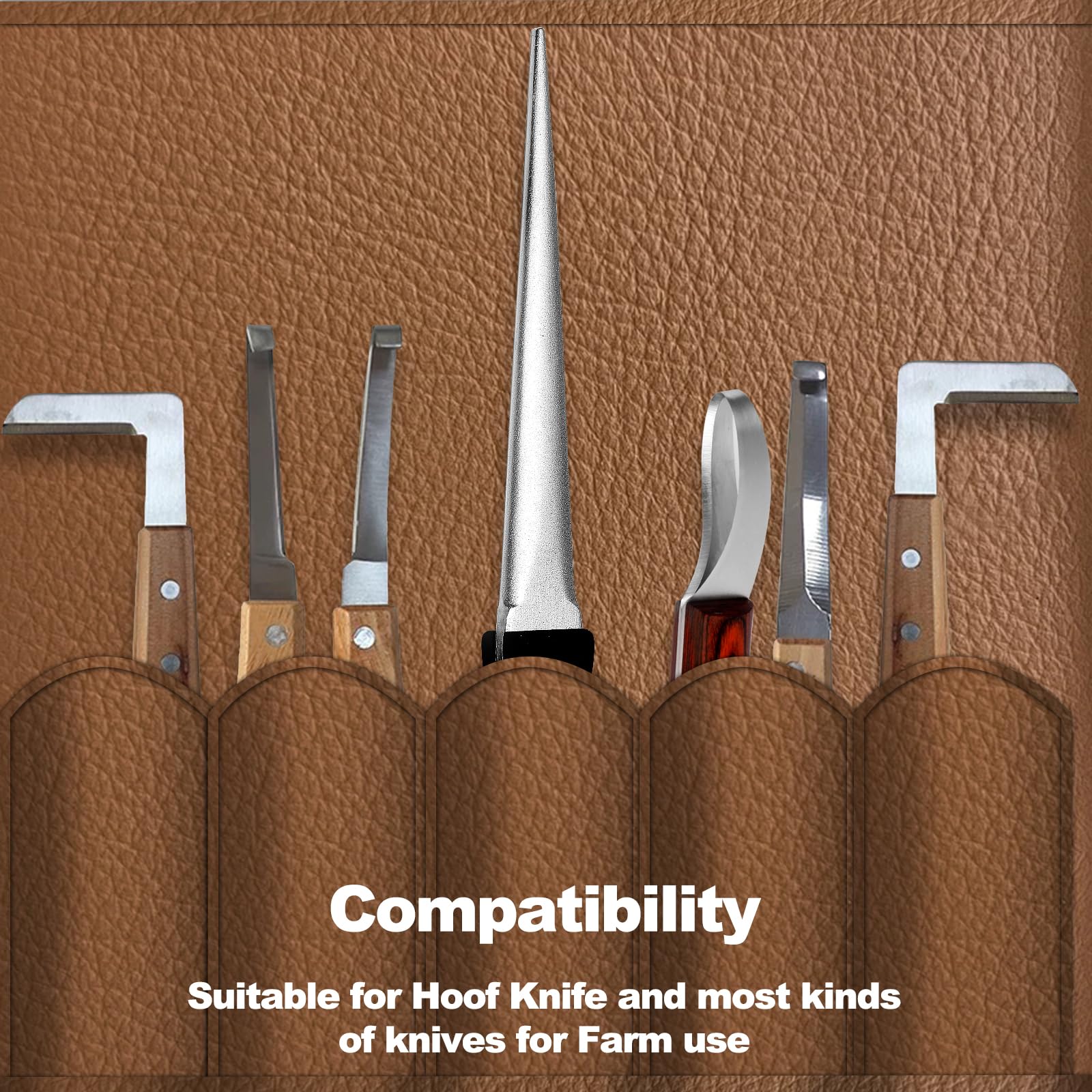 DICAFU compact portable design lets you sharpen on the go.