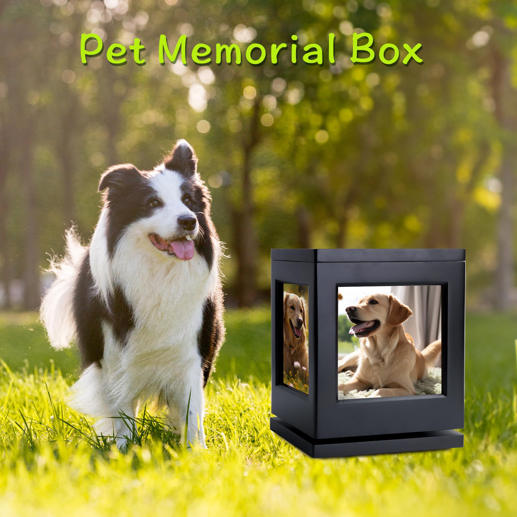 Claw print accent adds a personal, pet-specific touch