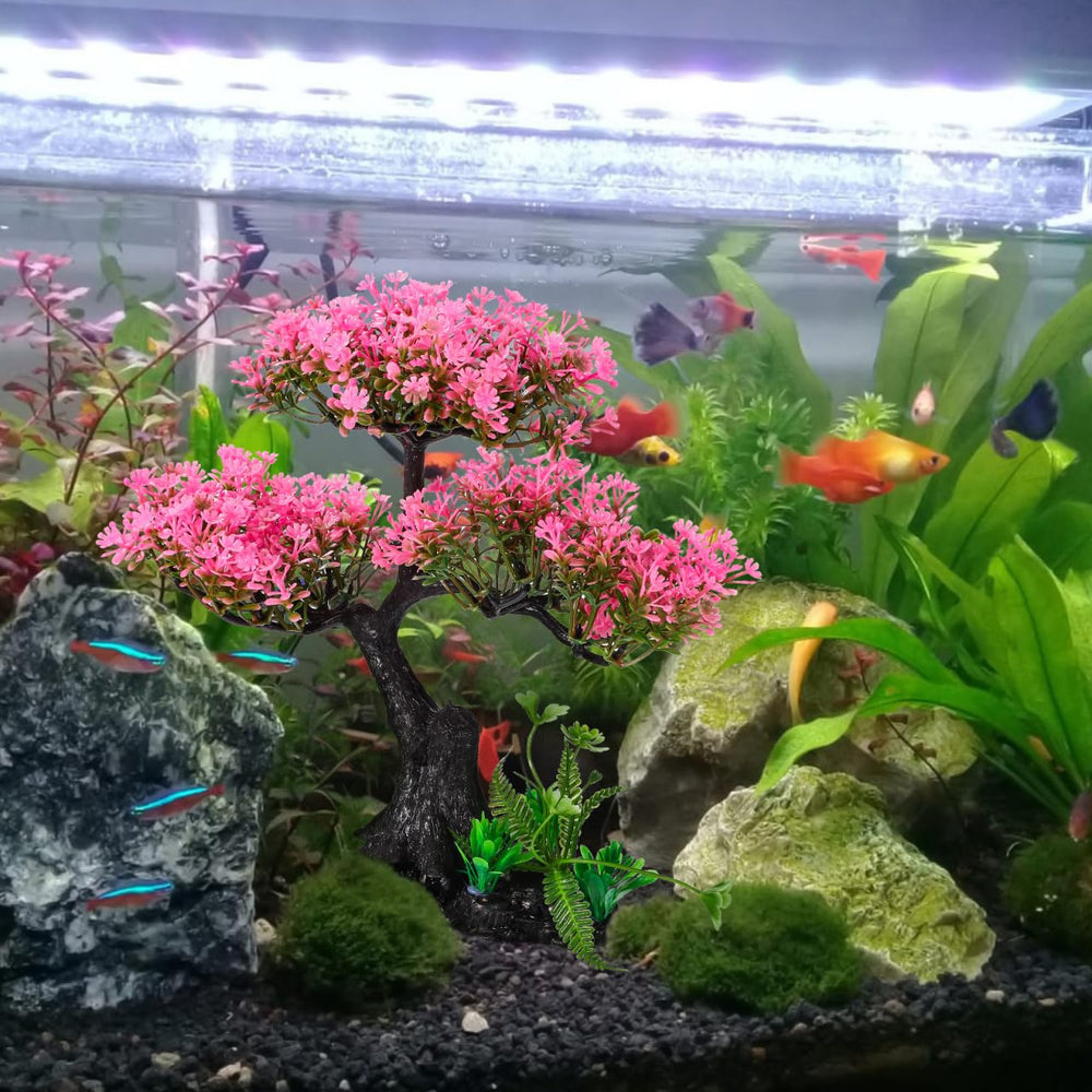 Didiseaon gift-ready aquarium decor set makes a thoughtful present.