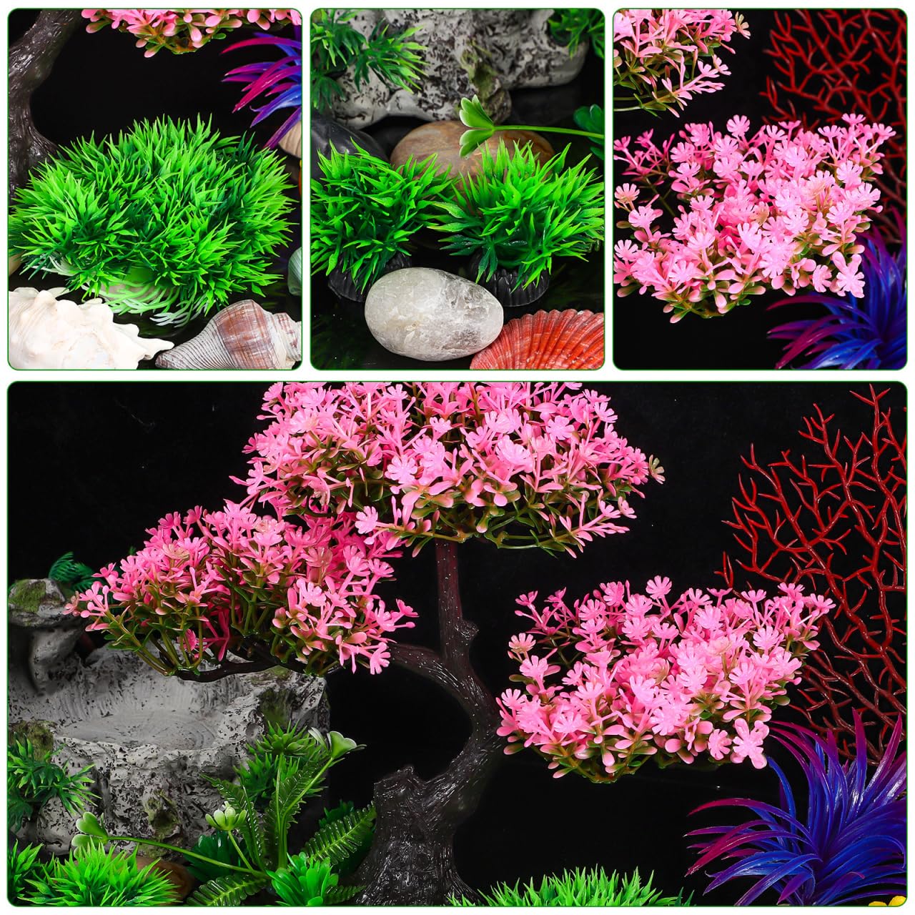 Didiseaon zen garden aquarium adds a calming, modern touch to your space.