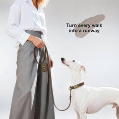 Didog 360-degree rotating metal clip prevents tangles during walks.