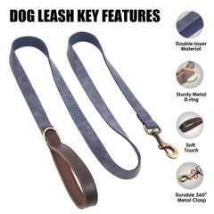 Durable faux leather exterior keeps weight light for everyday walks.