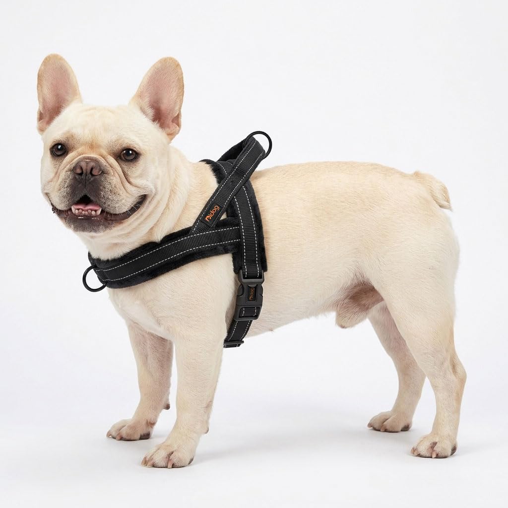 Didog padded chest strap provides gentle support and reduces chafing.