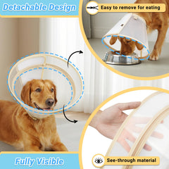 Didopet anti-lick barrier design helps prevent licking.