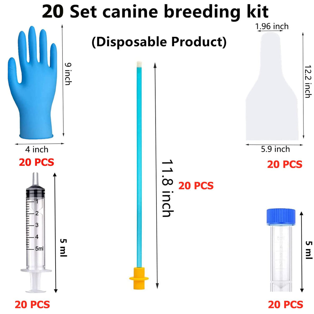 DIELLY dog semen collection bag for soft, leak-free observation and independent packaging.