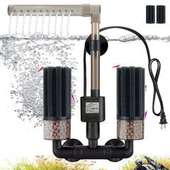 Digoos electric aquarium sponge filter pump delivering quiet filtration in a home tank
