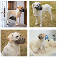 Diketone silicone muzzle, easy wash, quick cleanup after outdoor sessions.