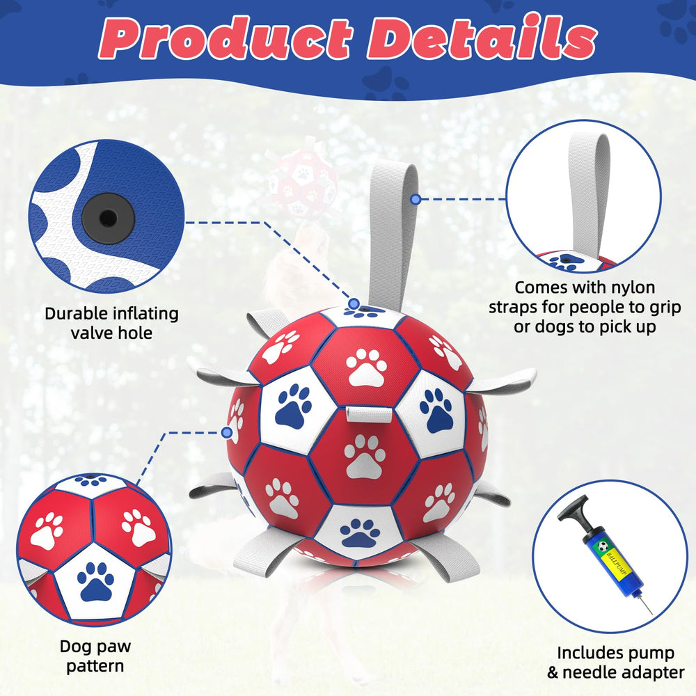 Diman large ball fits dogs 30–90 pounds for versatile play.