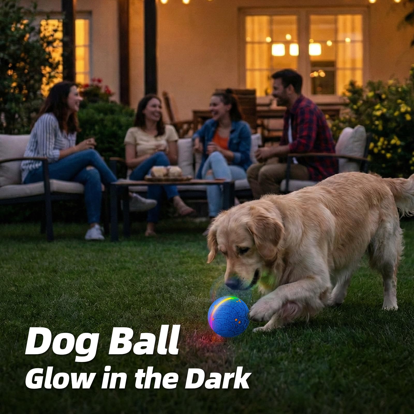 Diman ball bounces and rolls, promoting active indoor play.