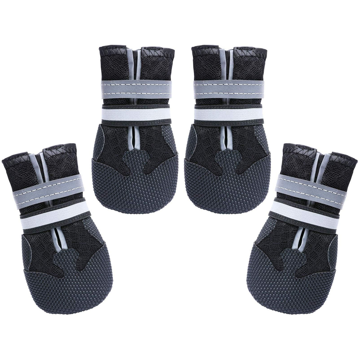 Dimicoo breathable dog boots for medium and large dogs offer year-round protection.