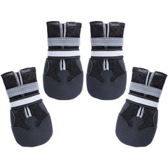 Dimicoo breathable dog boots for medium and large dogs offer year-round protection.