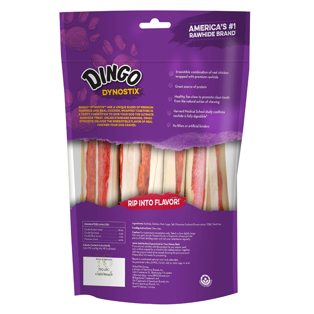 Dingo Dynostix protein-rich chew for rewarding snacks