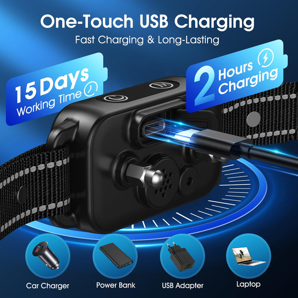 Dinjoo USB-C fast charge keeps you ready for long walks.