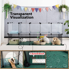 DINMO playpen doors and partitions create defined play areas and exploration zones.