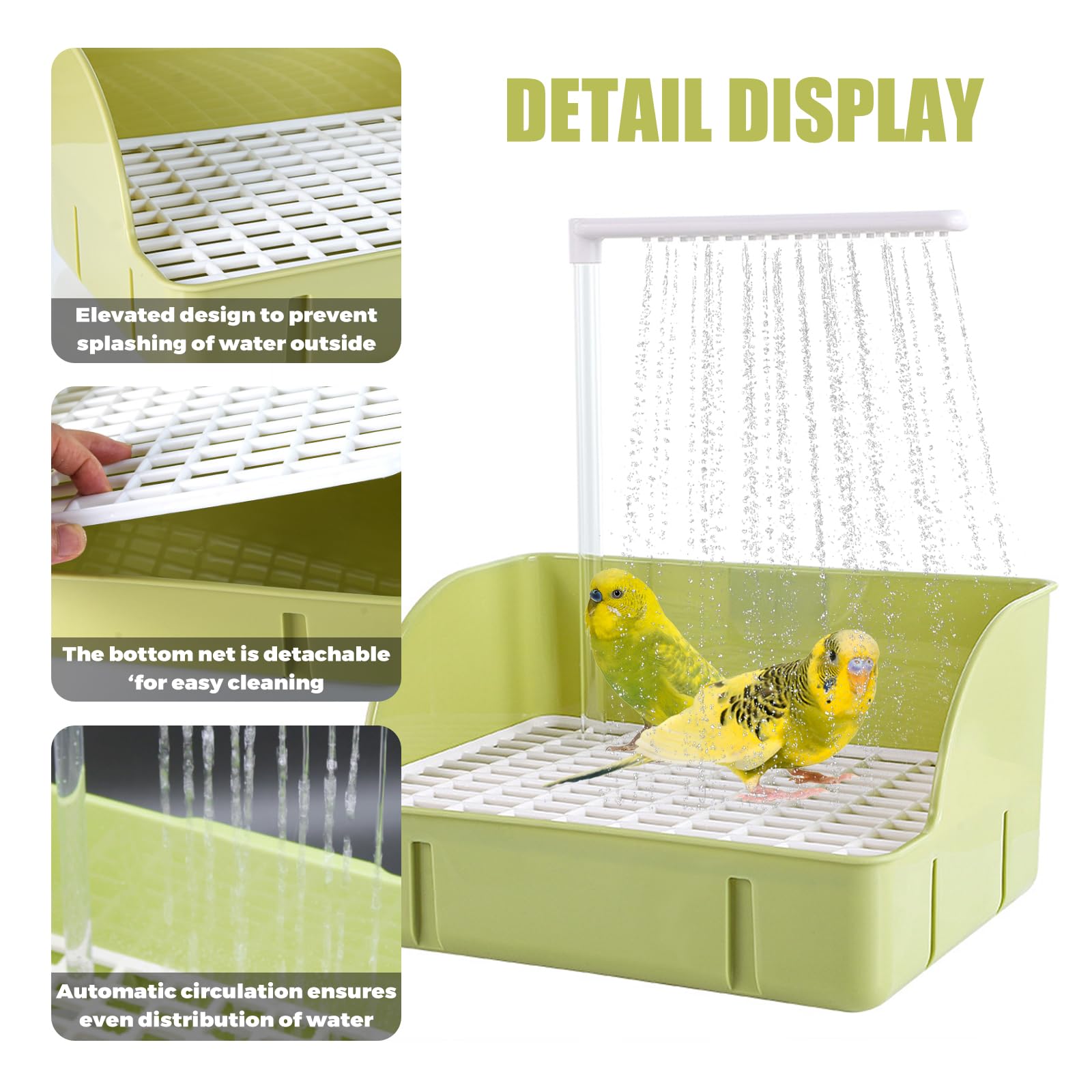 DINTSTYLE indoor-fountain-green adds a stylish indoor fountain to your space