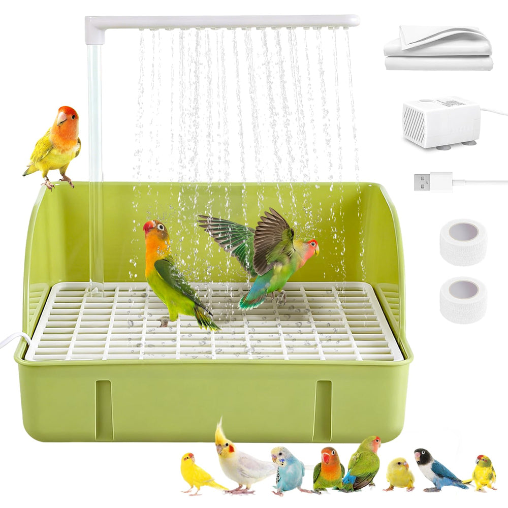 DINTSTYLE Parrot Bathtub expandable design offers roomy bathing space