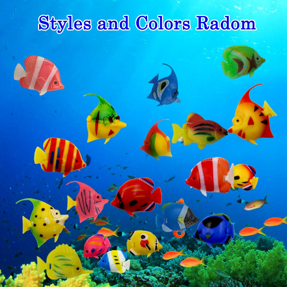 DIYBravo color-rich fish decorations add depth and visual interest to aquariums.