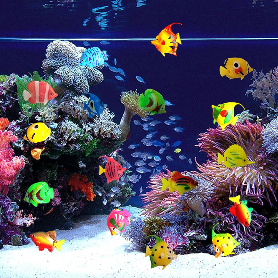 DIYBravo bubble tube lamp decor: floating fish to brighten nighttime displays.
