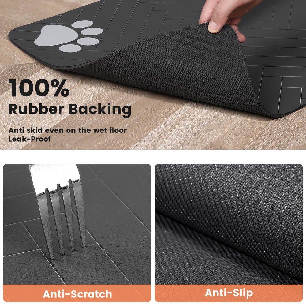 Ideal for dogs and cats, offering ample space to eat and drink.
