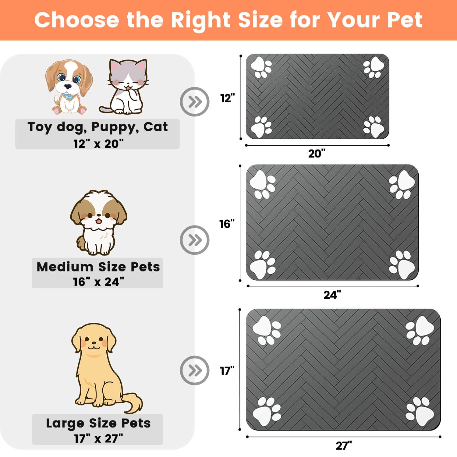 Quick-dry design helps minimize lingering moisture after meals.