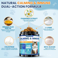 DKFGJRGHSJ cat calming treats chicken flavor closeup for picky cats