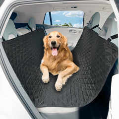 DMS PROTECTOR back-seat-cover in action protecting interior from dirt and hair