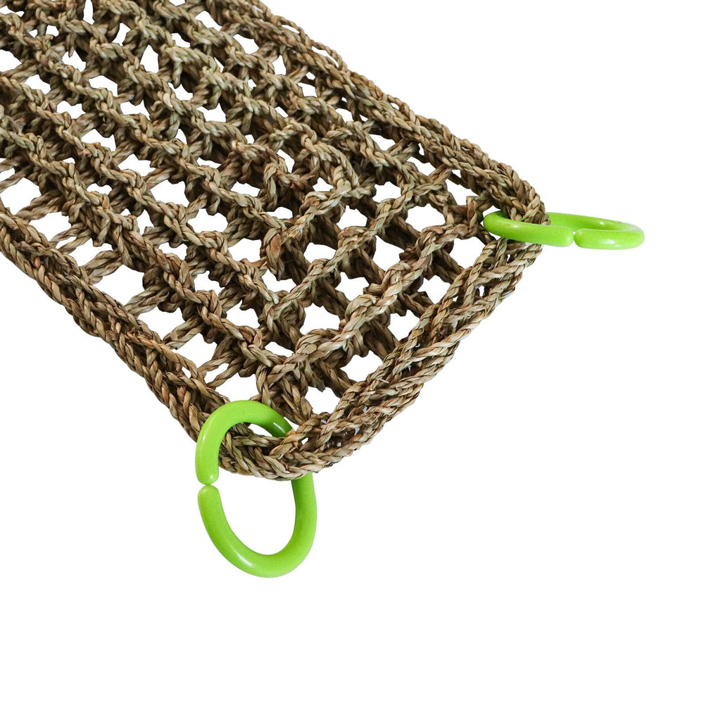 Dnoifne cage-accessory decor supports enrichment with toys and snacks