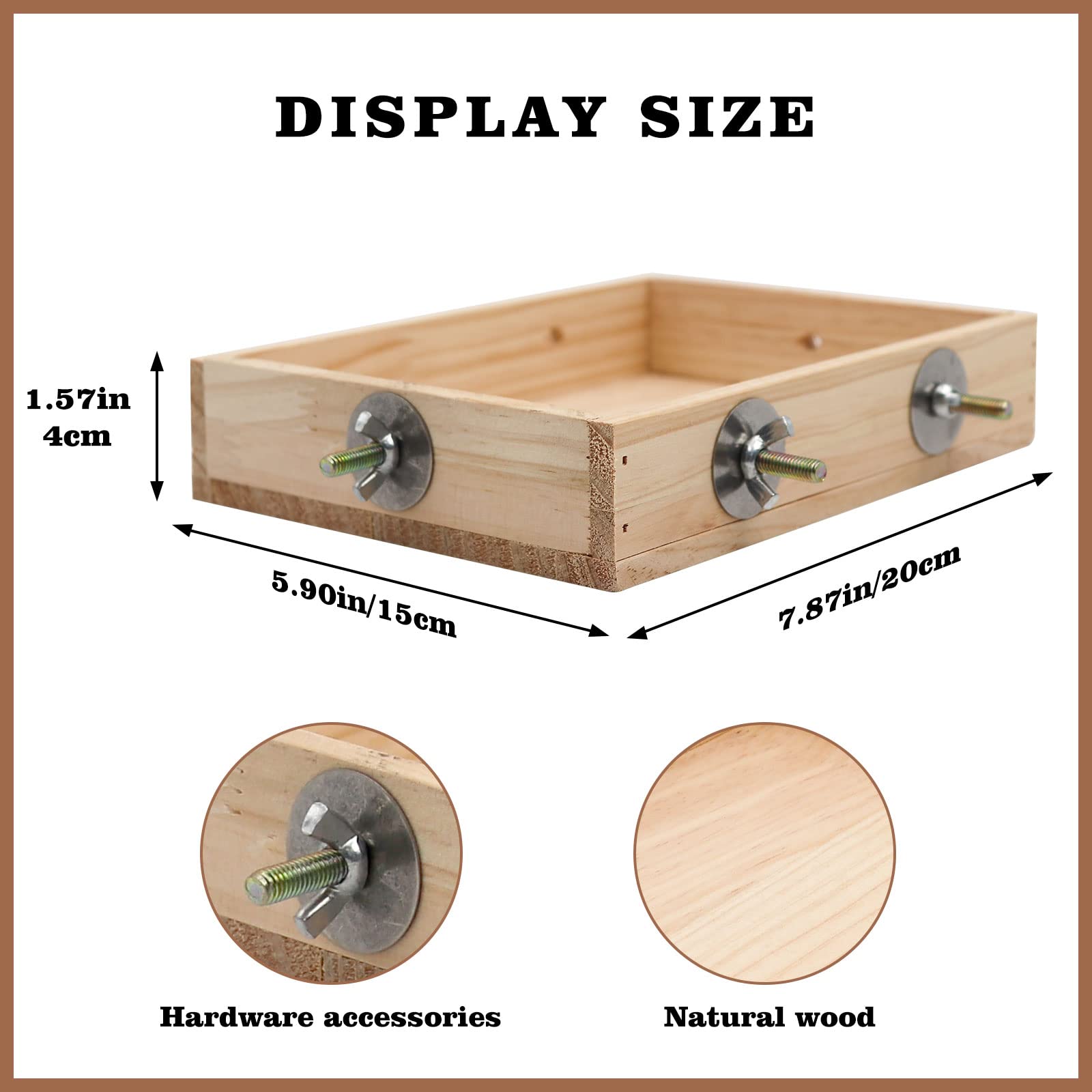 Dnoifne wide-application habitat suits birds and small pets.
