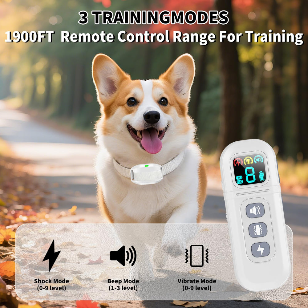 DOBE 1900ft-range-remote enables training indoors and outdoors