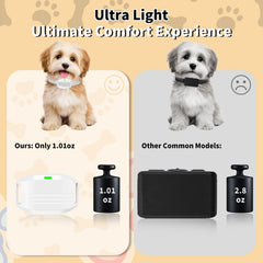 DOBE training-modes-beep-vibration-shock offer customizable feedback for behavior shaping
