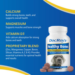 Doc Roy's roast beef and liver flavor entices daily use for pets.