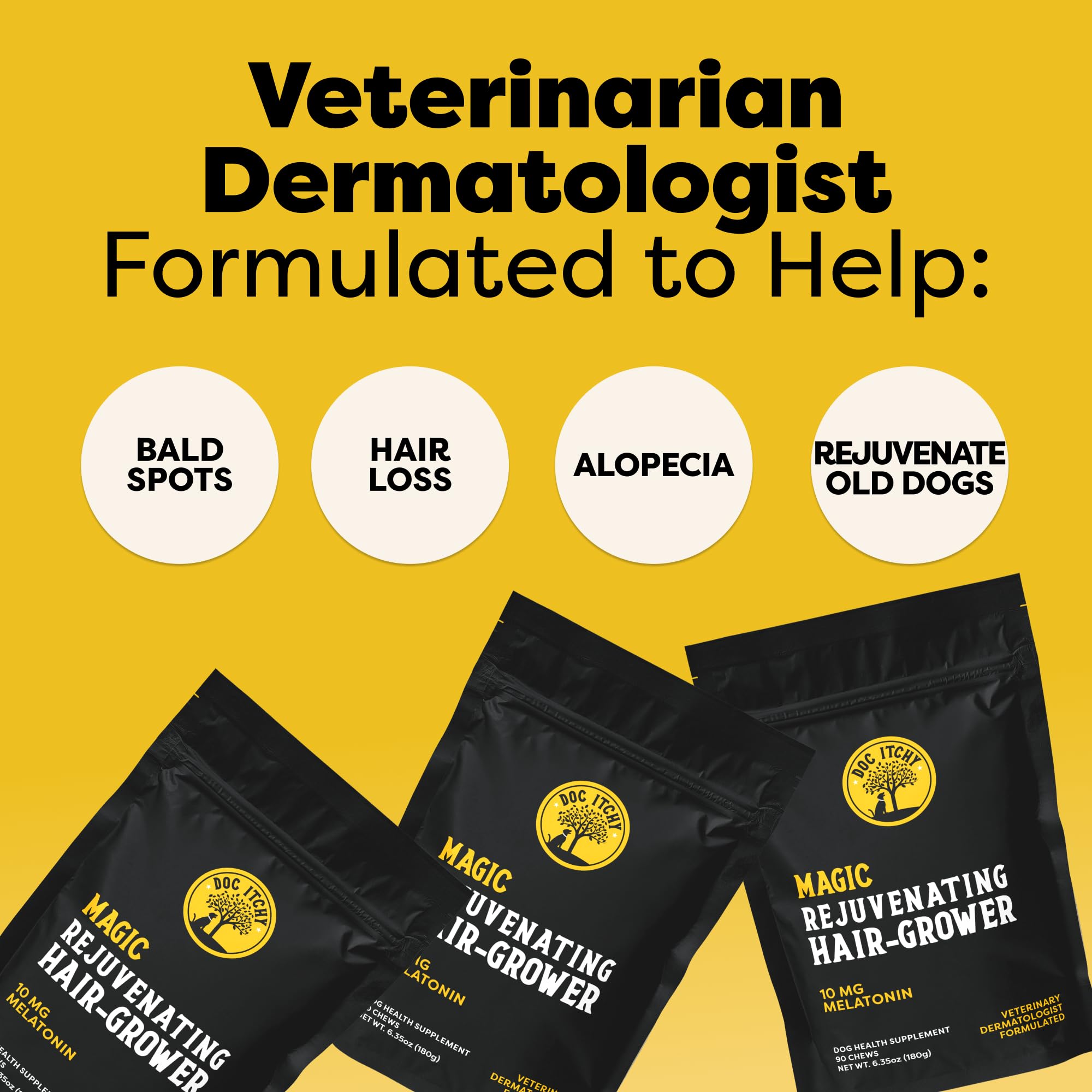 Doc Itchy veterinarian-formulated dog chews convey professional-grade care