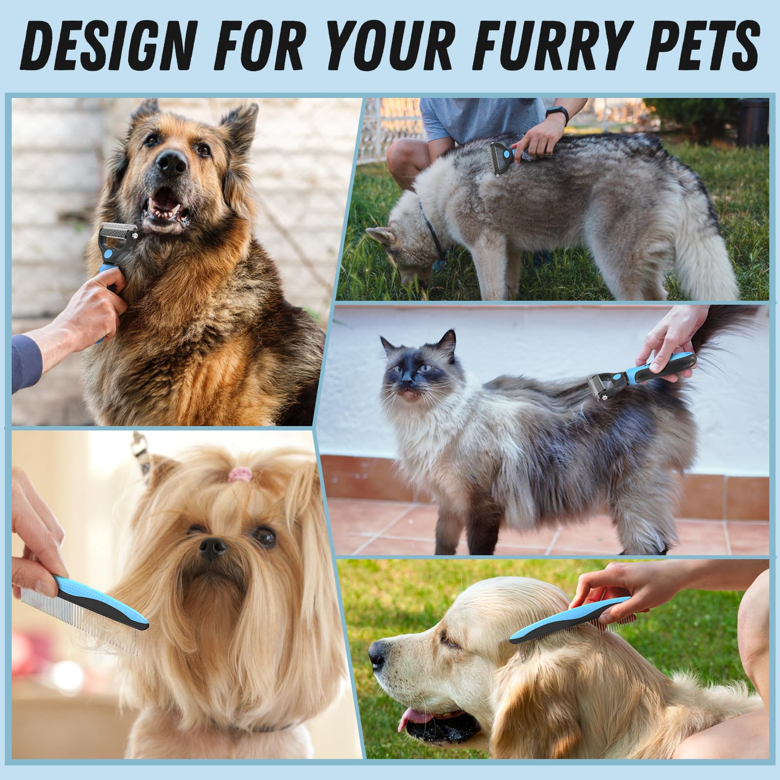 Docrok Grooming session with this combo elevates coat care at home.