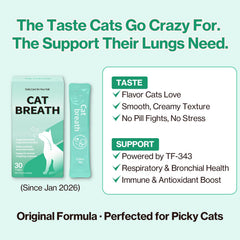Doctor By Cat Breath TF-343 plant complex close-up on natural ingredients.