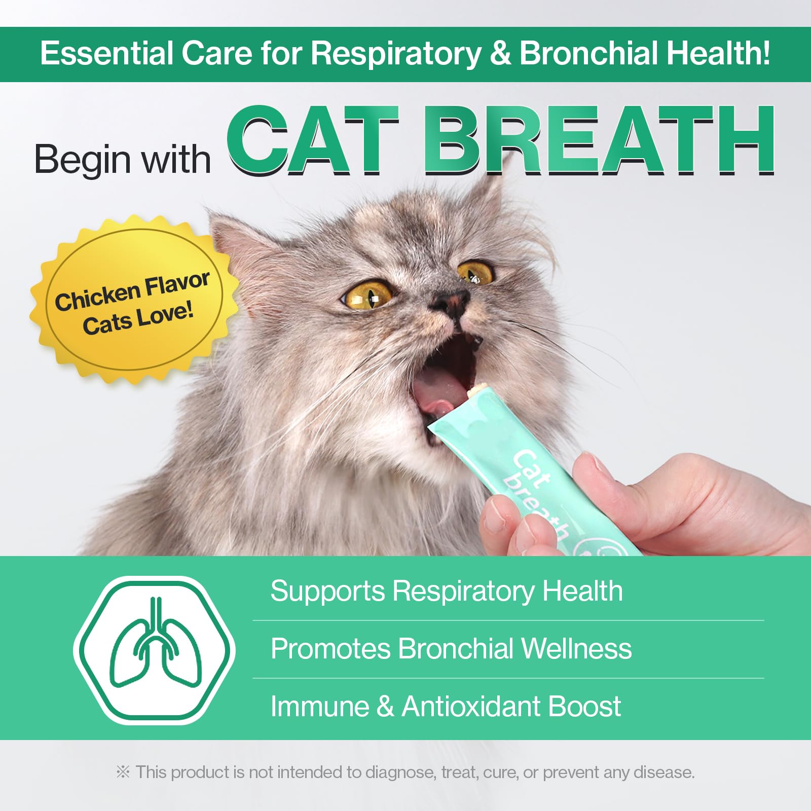 Doctor By Cat Breath lickable stick ready for easy daily dosing.