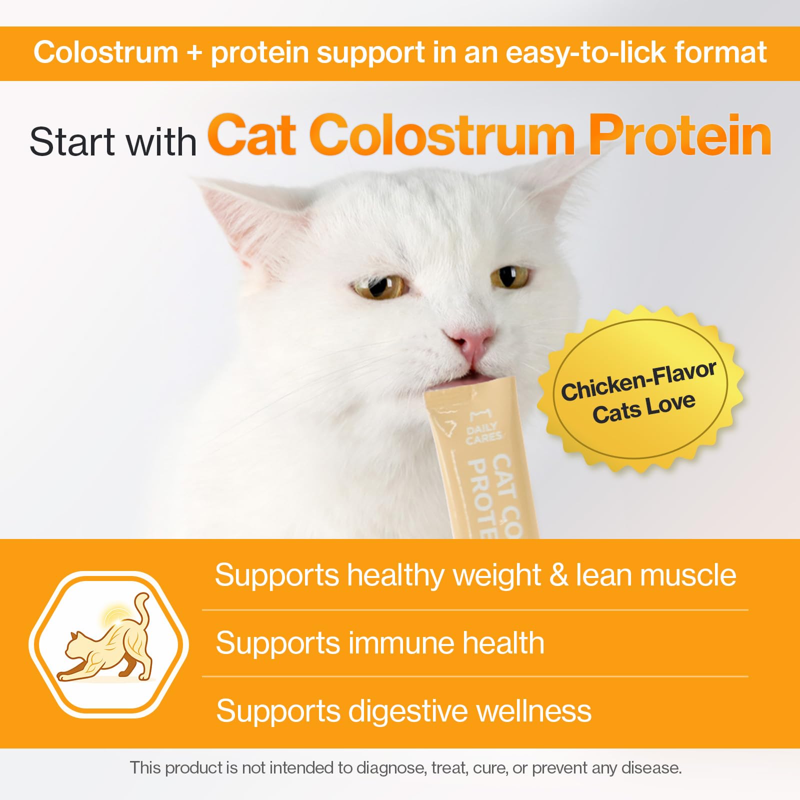 Doctor By Cat Colostrum Protein with goat milk is gentle on digestion